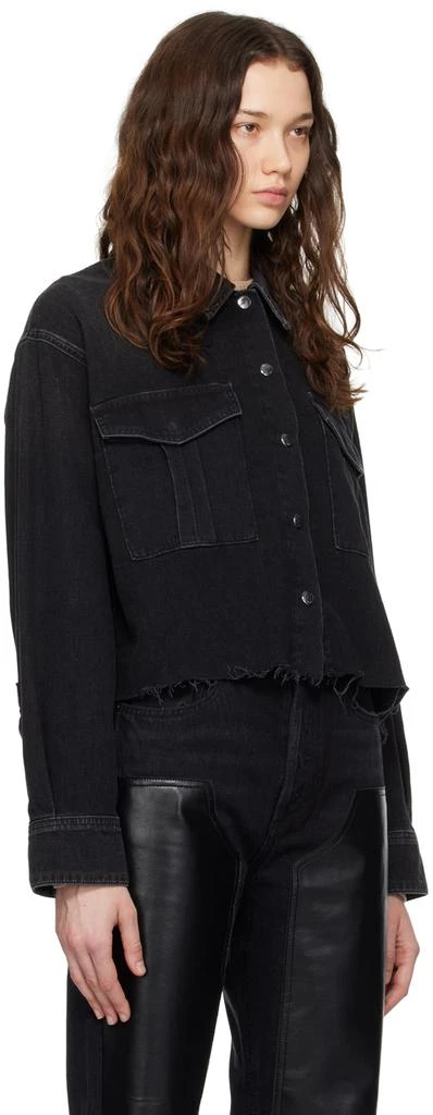 AGOLDE Black Nyx Denim Shirt 2