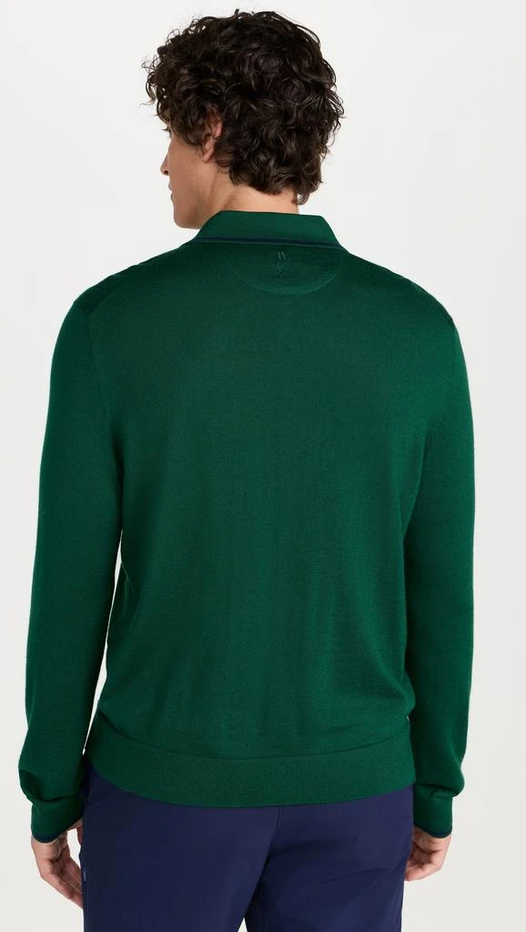 Ralph Lauren Long Sleeve Merino Coolmax Collared Sweater 2