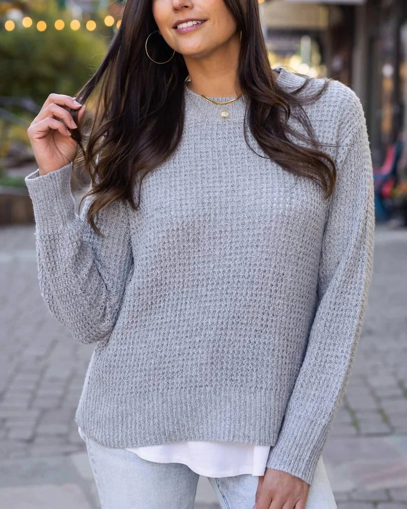 Grace and Lace Grace And Lace - Waffle Knit Sweater 4