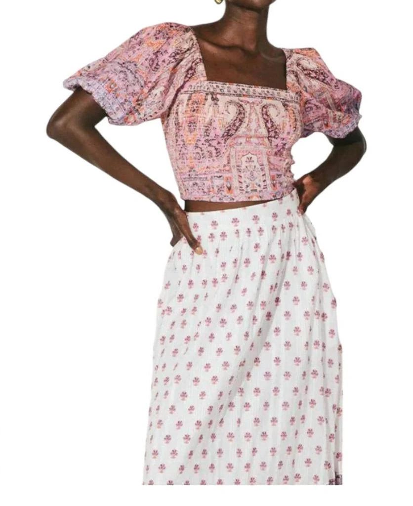 Cleobella Patsy Top In Mahal Print 1