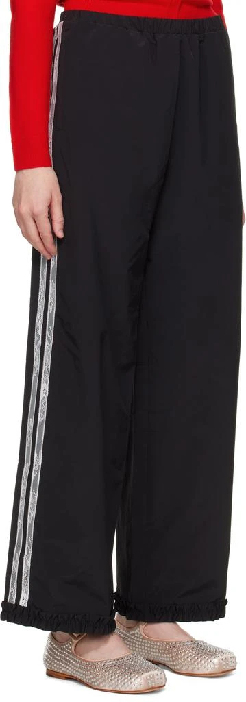 Sandy Liang Black Anja Track Pants 2