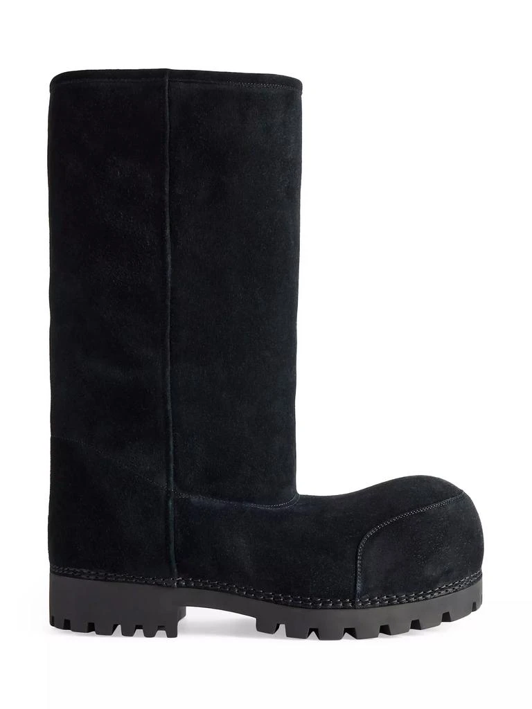 Balenciaga Alaska Faux Fur High Boots 1