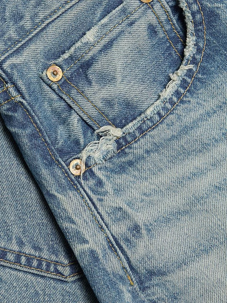 MOUSSY VINTAGE Bayville Mid-Rise Denim Shorts 7
