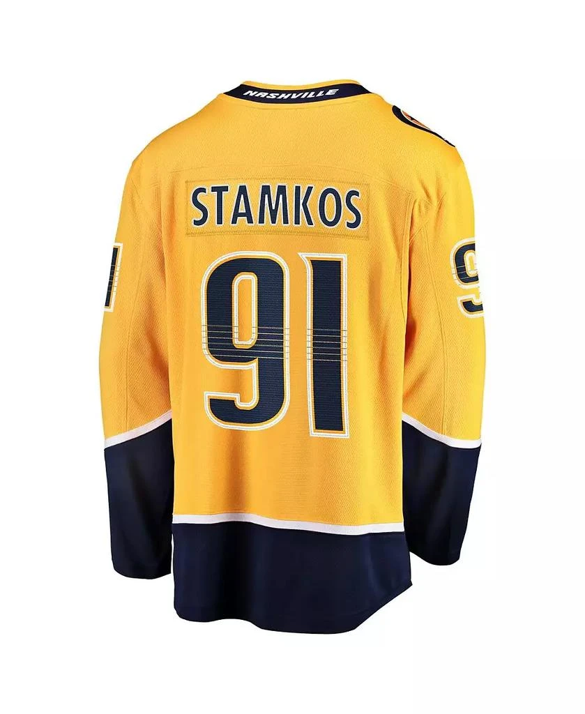 Fanatics Men's Steven Stamkos Gold Nashville Predators Home Premier Breakaway Player Jersey 2