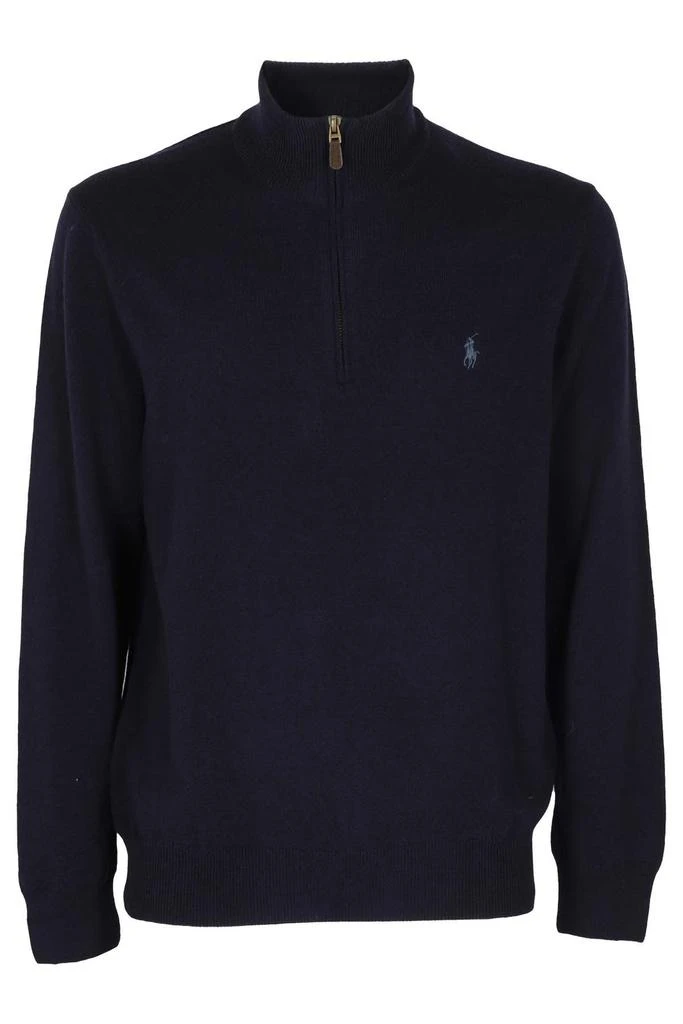 Polo Ralph Lauren Pony Embroidered Half-Zipped Jumper – On  display picture 2