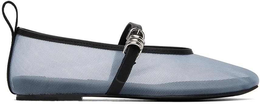 Rag & Bone Blue Spire Mary Jane Ballerina Flats 1