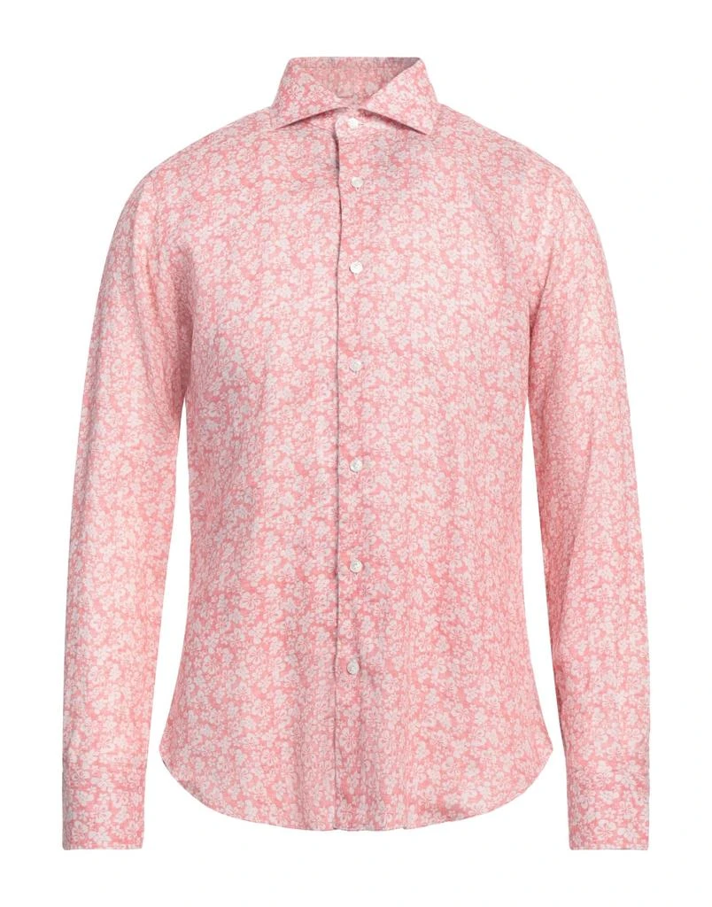 BARBA NAPOLI Linen shirt 1