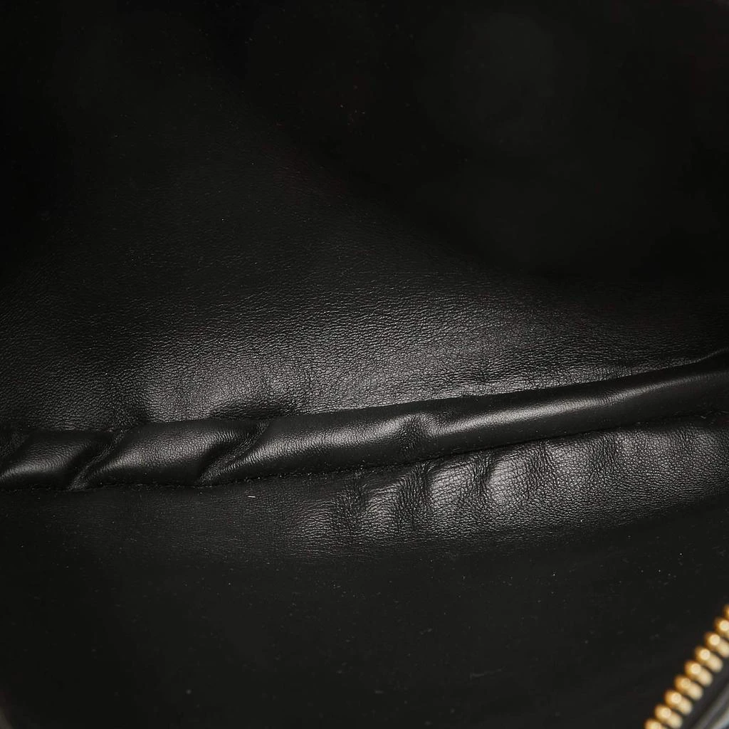 Burberry Burberry Black Leather Large Olympia Shoulder Bag 7