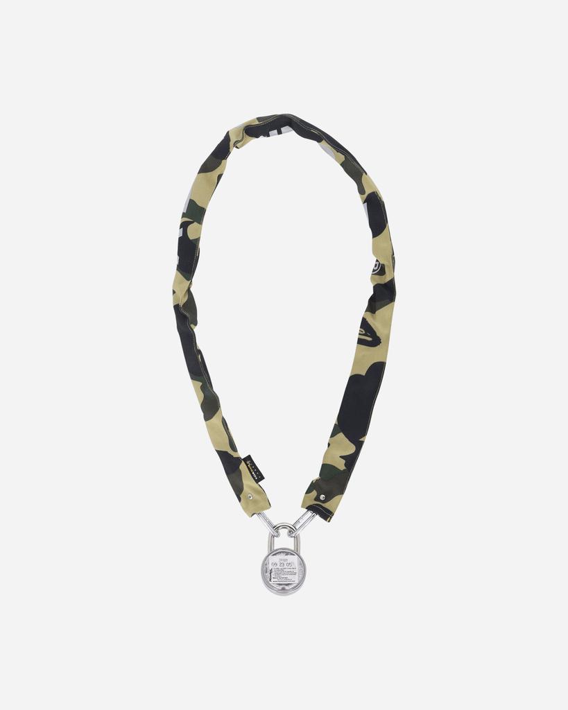 A Bathing Ape 1st Camo Chain Lock Yellow