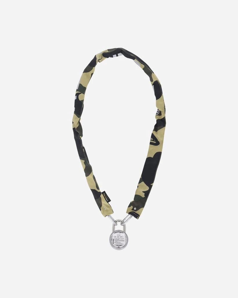 A Bathing Ape 1st Camo Chain Lock Yellow 2