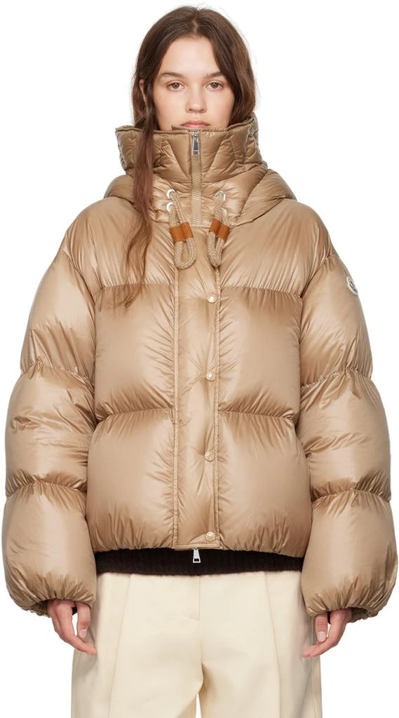 Moncler Beige Borey Down Jacket 1
