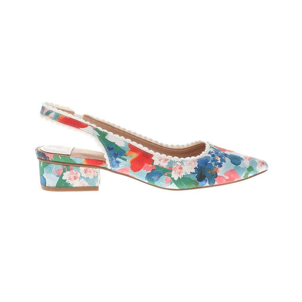Chinese Laundry Mango Floral Pointed Toe Slingback Pumps 1