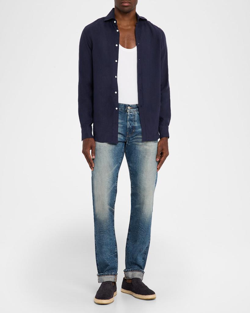 AG Jeans Men's Tellis Slim Faded Denim Jeans