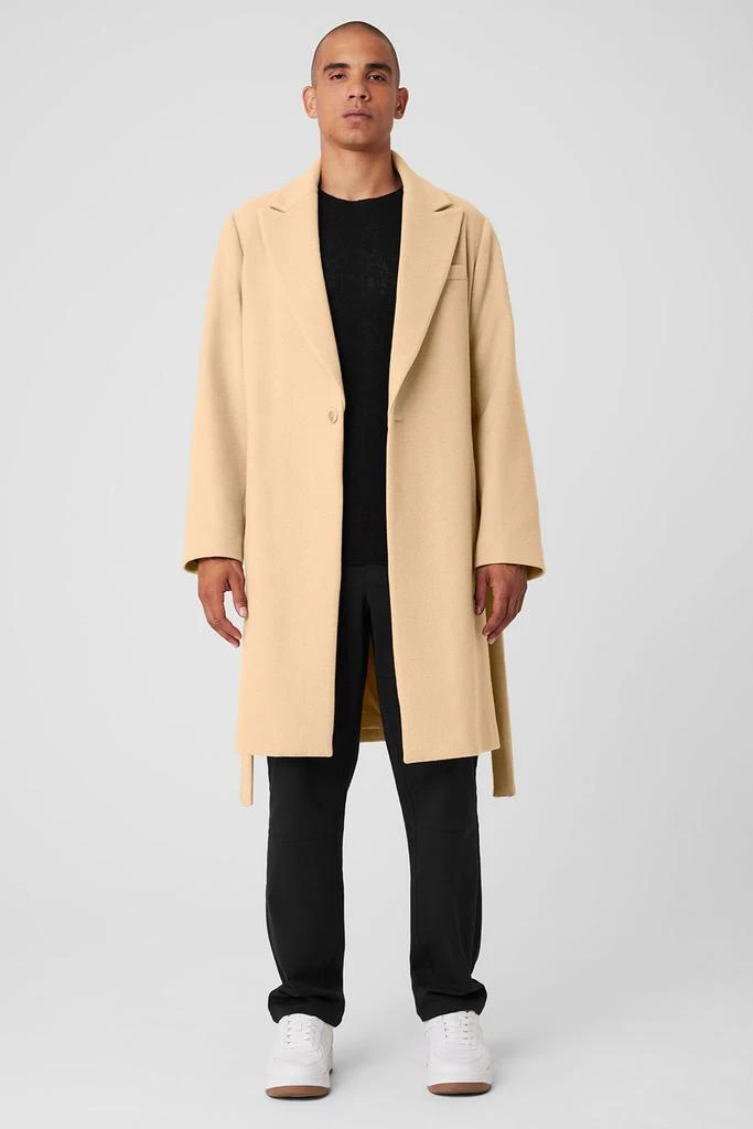 Alo Wool Gameday Overcoat - Camel 1