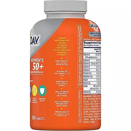 One A Day One A Day Women's 50+ Multivitamin Tablets 300 ct. 16