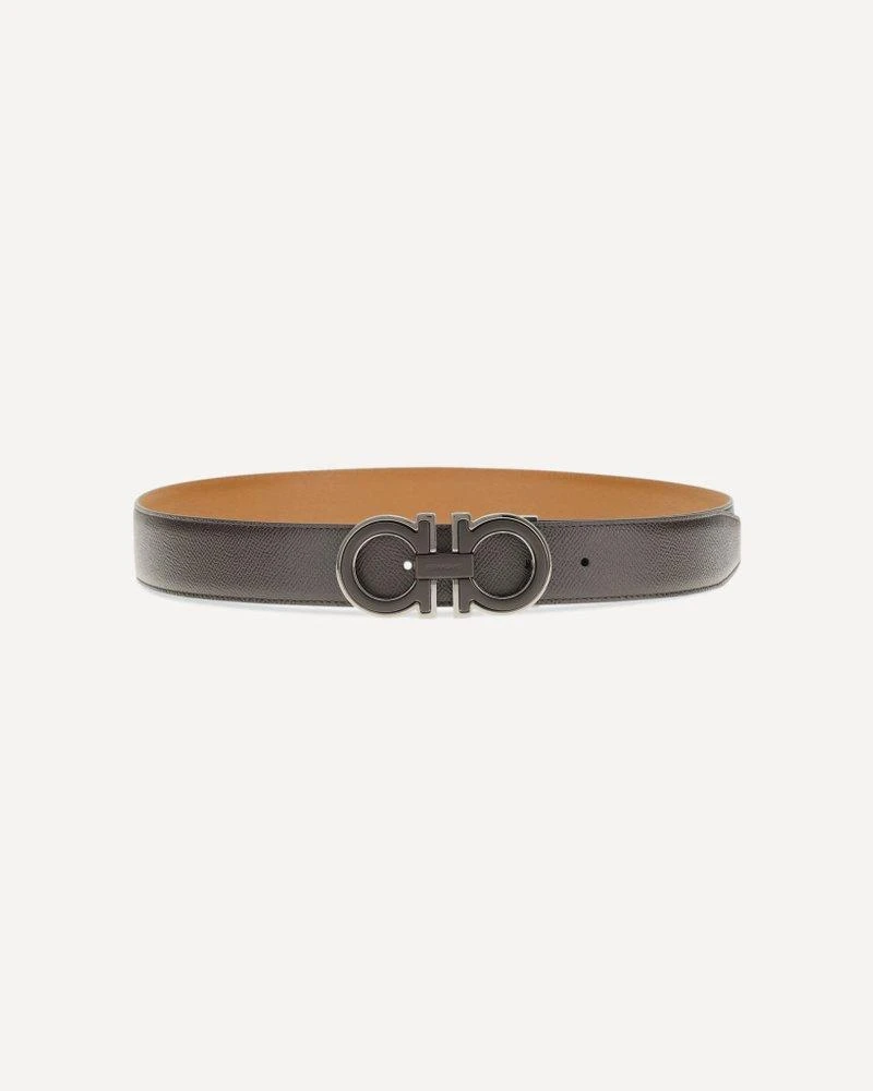 Salvatore Ferragamo Ferragamo Gancini Reversible Belt
