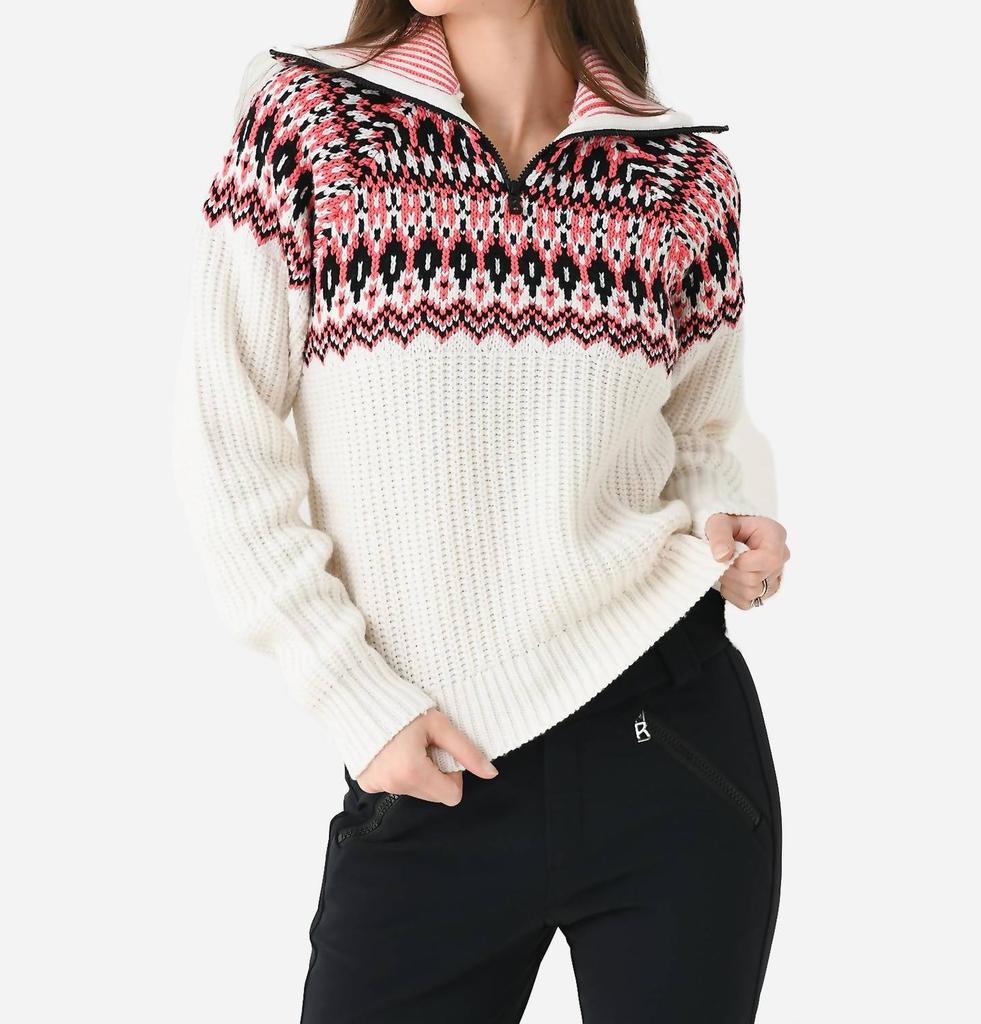 BOGNER Dory Sweater In Off White