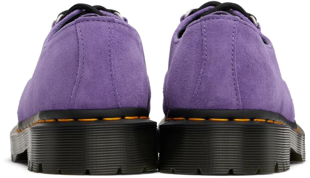 Dr. Martens Purple Ramsey Woven Suede Creepers 2