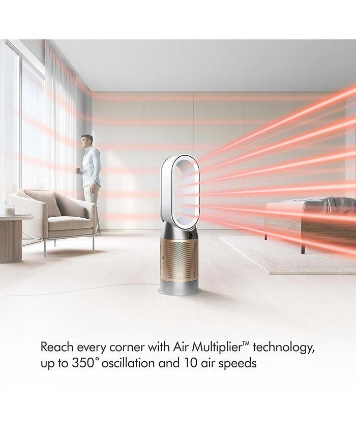 Dyson Purifier Hot+Cool Formaldehyde  HP09 | White/Gold 8