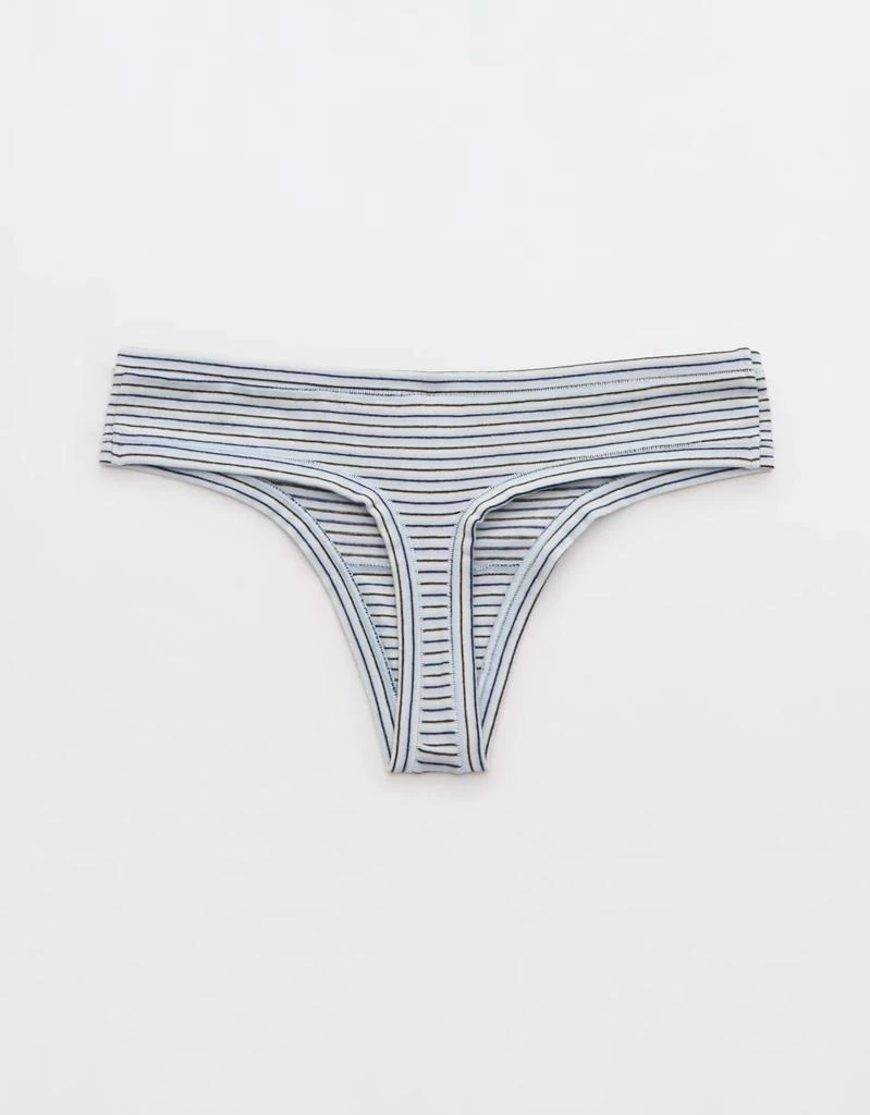 Aerie Superchill Cotton Thong Underwear 2