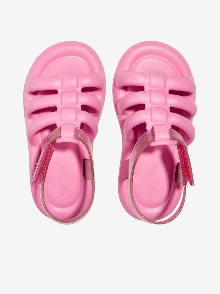 Mini Melissa Mini Melissa Girls Mini Freesherman Sandals in Pink 4