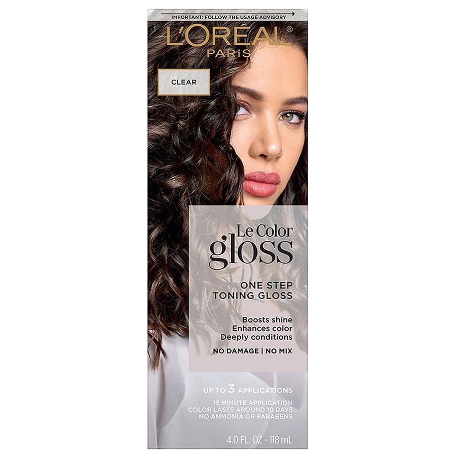 L'Oreal Paris Le Color Gloss One Step In-Shower Toning Gloss. Boosts Shine, Enhances Color, Deeply Conditions