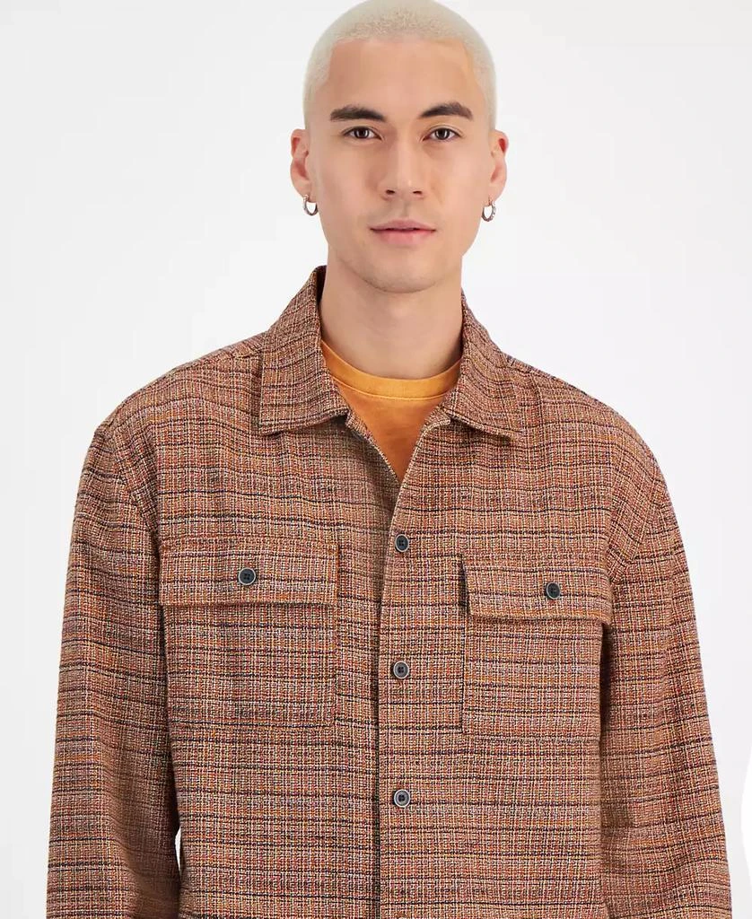 Sun + Stone Men's Storm Printed Overshirt, Created for Macy's 3