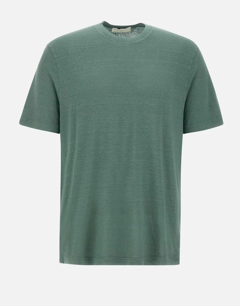 FILIPPO DE LAURENTIIS Linen t-shirt 1