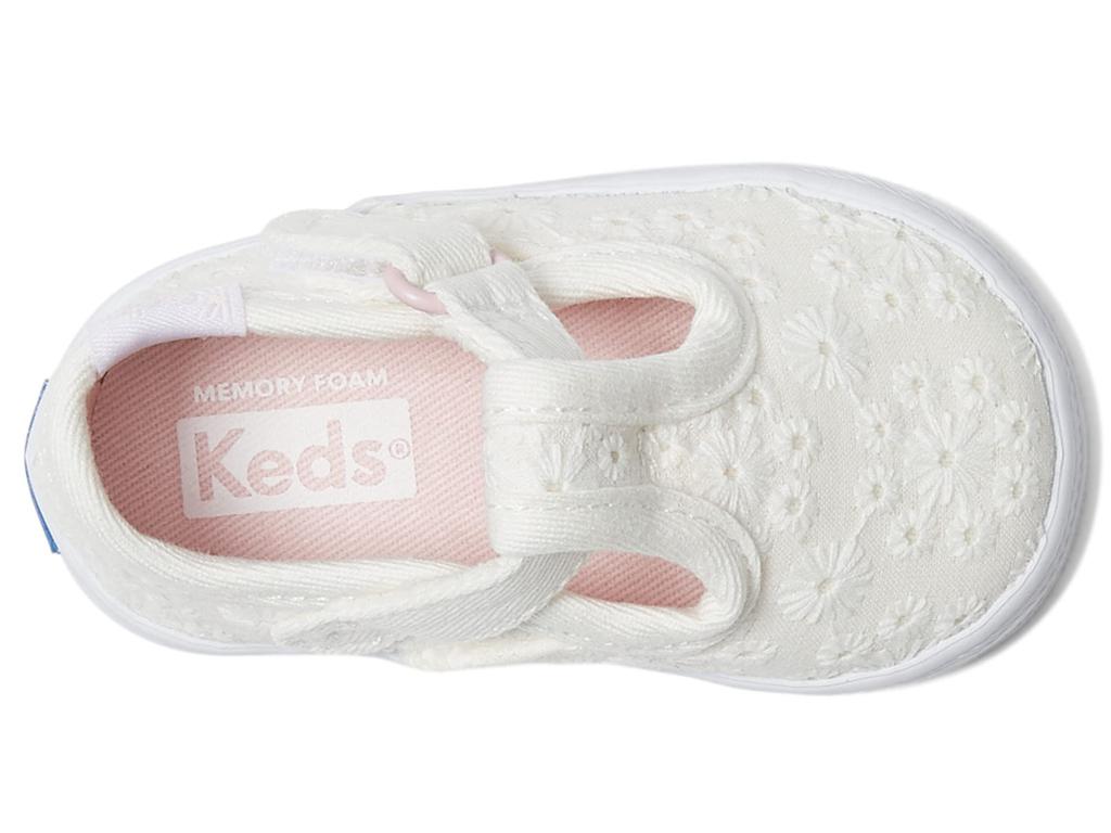 Keds Kids Champion Lace Toe Cap T-Strap (Infant/Toddler)