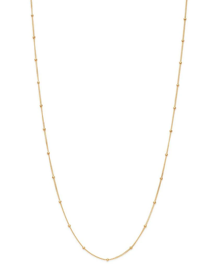 Zoe Lev 14K Yellow Gold Segment Chain Link Necklace, 18"L 1