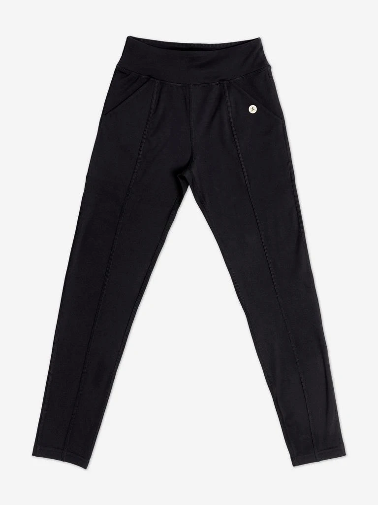 Danskin Danskin Girls High Waist Leggings with Pockets in Black 1