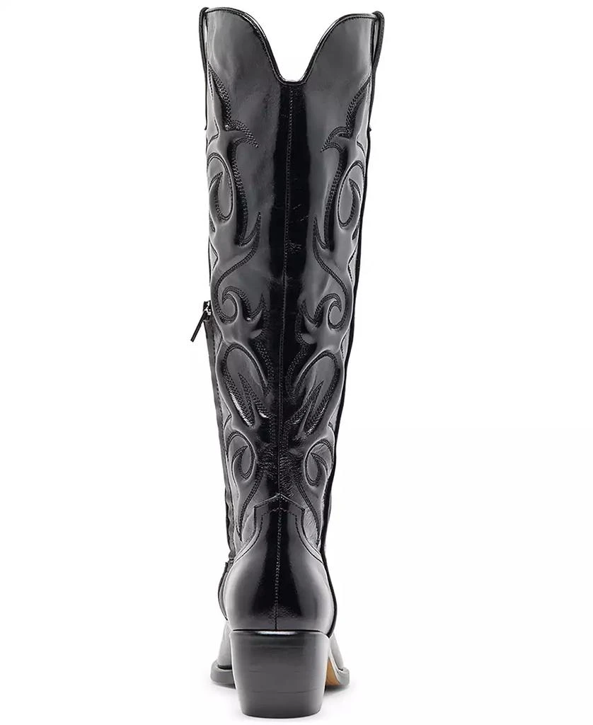 Dolce Vita Women's Mirla Tall Detailed Cowboy Boots Shoes Free