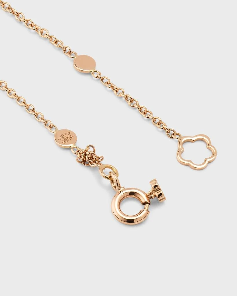 Pasquale Bruni Joli 18K Rose Gold Flower Station Sautoir Necklace 4
