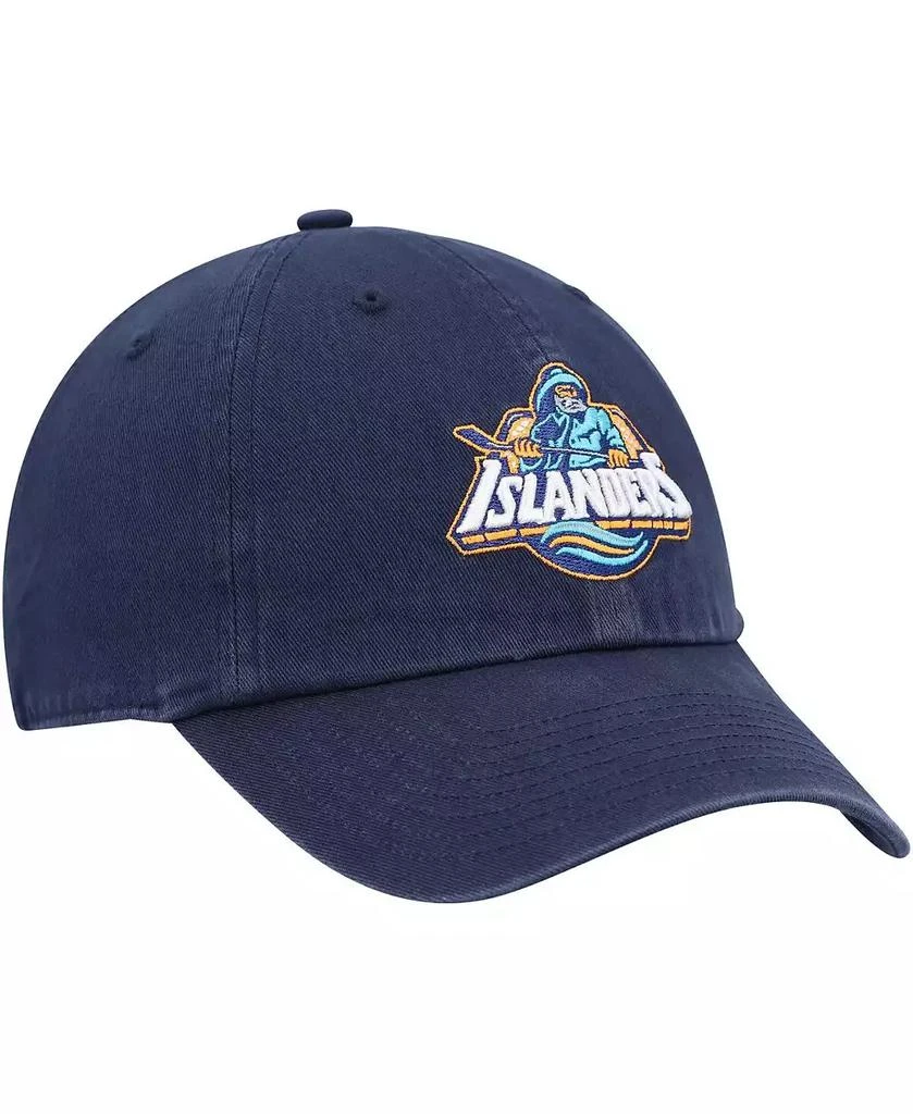 47 Brand Men's Navy New York Islanders Clean Up Adjustable Hat 4