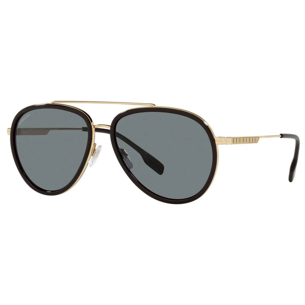 Burberry Burberry Men's Gold Oval Sunglasses 1