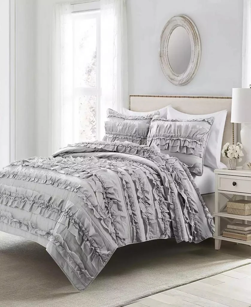 Macy's Belle Ruffle 2-Pc. Quilt Set 6