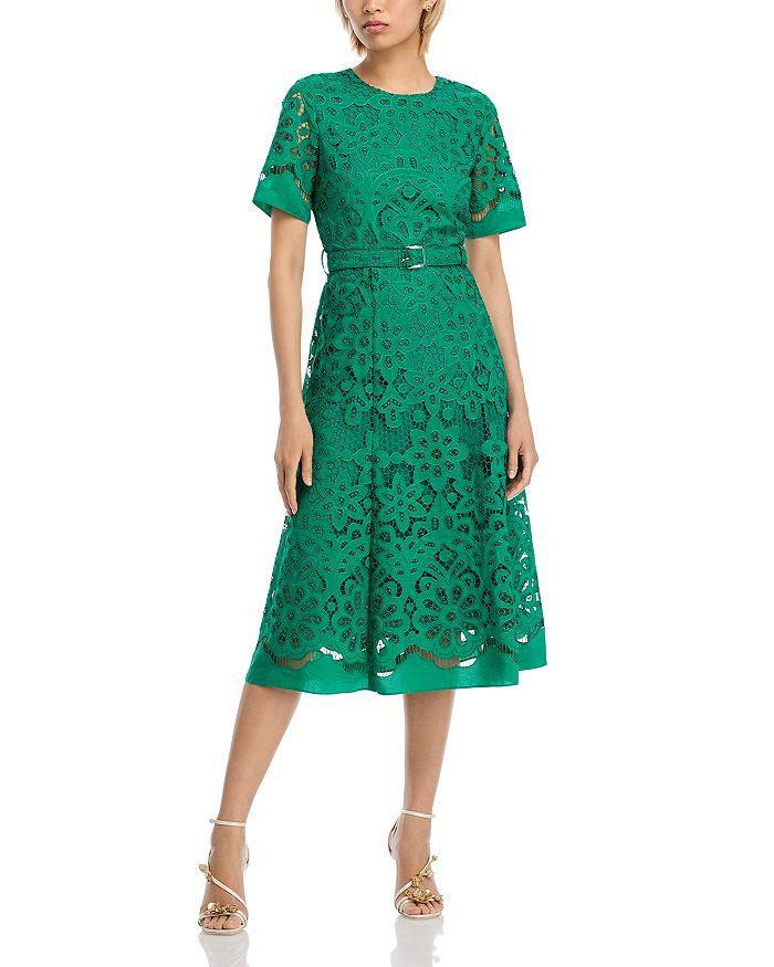 Tahari The Gaia Lace Dress