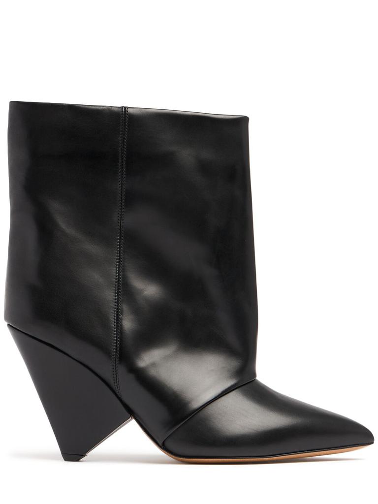 Isabel Marant 90mm Meela-gb Leather Ankle Boots