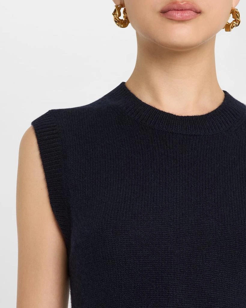 Allude Cashmere Crewneck Sweater Vest 5