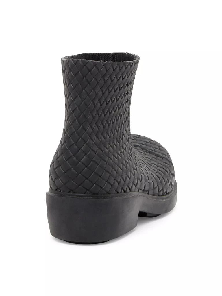 Bottega Veneta Pudding Woven Rubber Boots 3