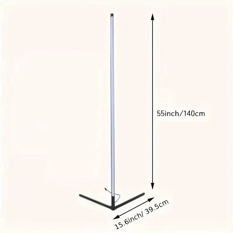 PROXXI Corner Floor Lamp, 60-Inch Rgb Led Corner Lamp, Led Floor Lamp for Living Room Bedroom Game Room 3