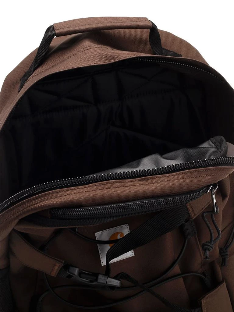 Carhartt Brown Nylon kickflip Backpack 4