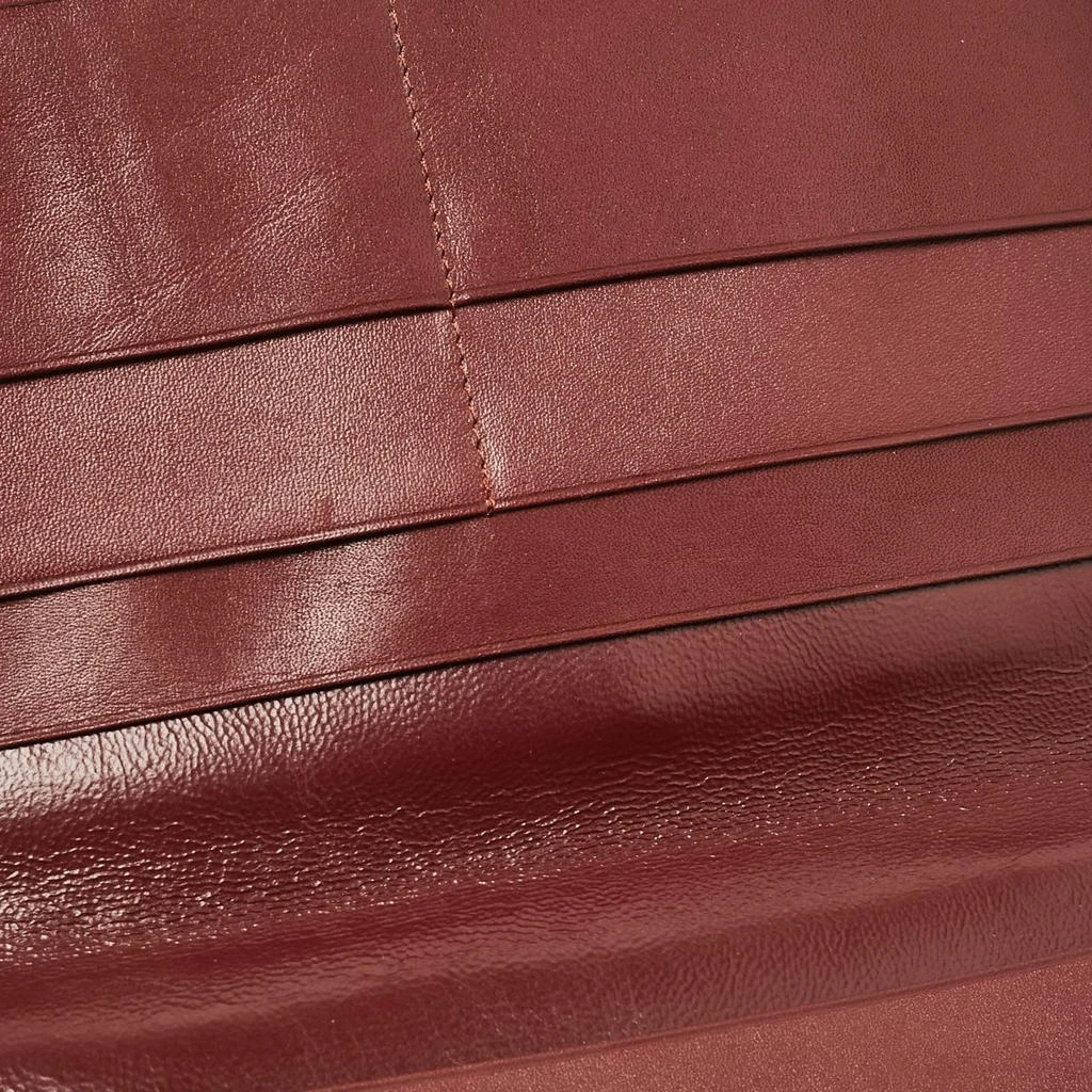 Cartier Cartier Burgundy Leather Must de Cartier Bifold Long Wallet 7
