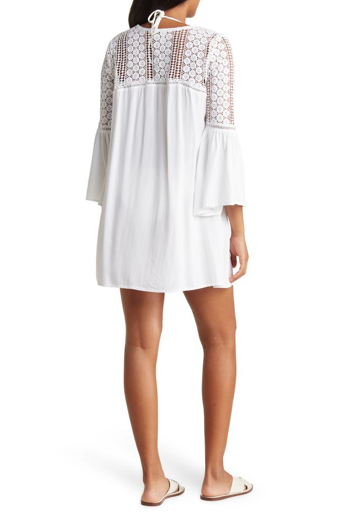 BOHO ME Lace Crochet Tunic Coverup