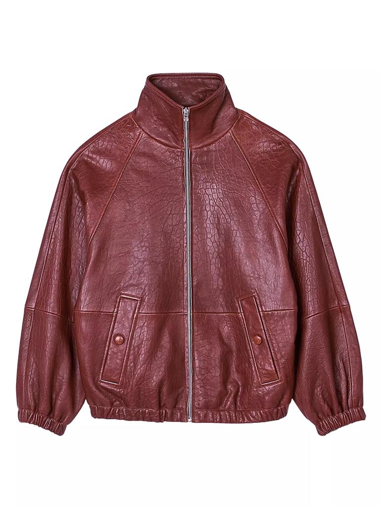 Sandro Leather jacket - Jackets - Free Shipping - BeyondStyle
