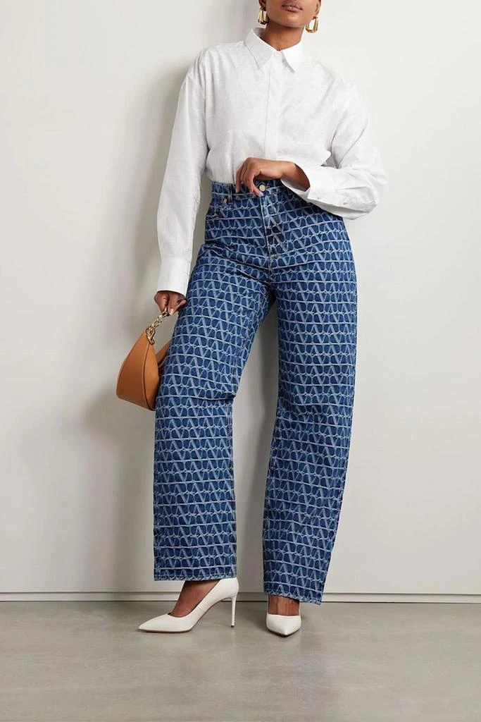 Valentino Cotton-jacquard shirt 2