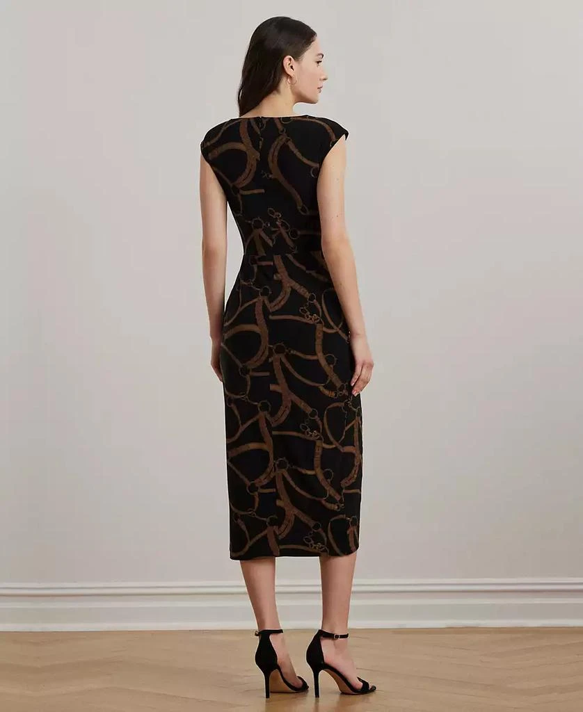 Women's Belting-Print Jersey Tie-Front Dress  On Sale Now with Up to 40%  Off | Discover Exclusive Deals & Savings at BeyondStyle  Authentic Ralph  Lauren dress|women's fashion|dresses with Limited-Time Discounts, Free
