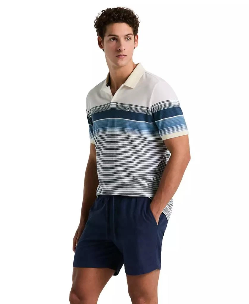 Original Penguin Men's Slim-Fit Striped Pique Polo Shirt 4