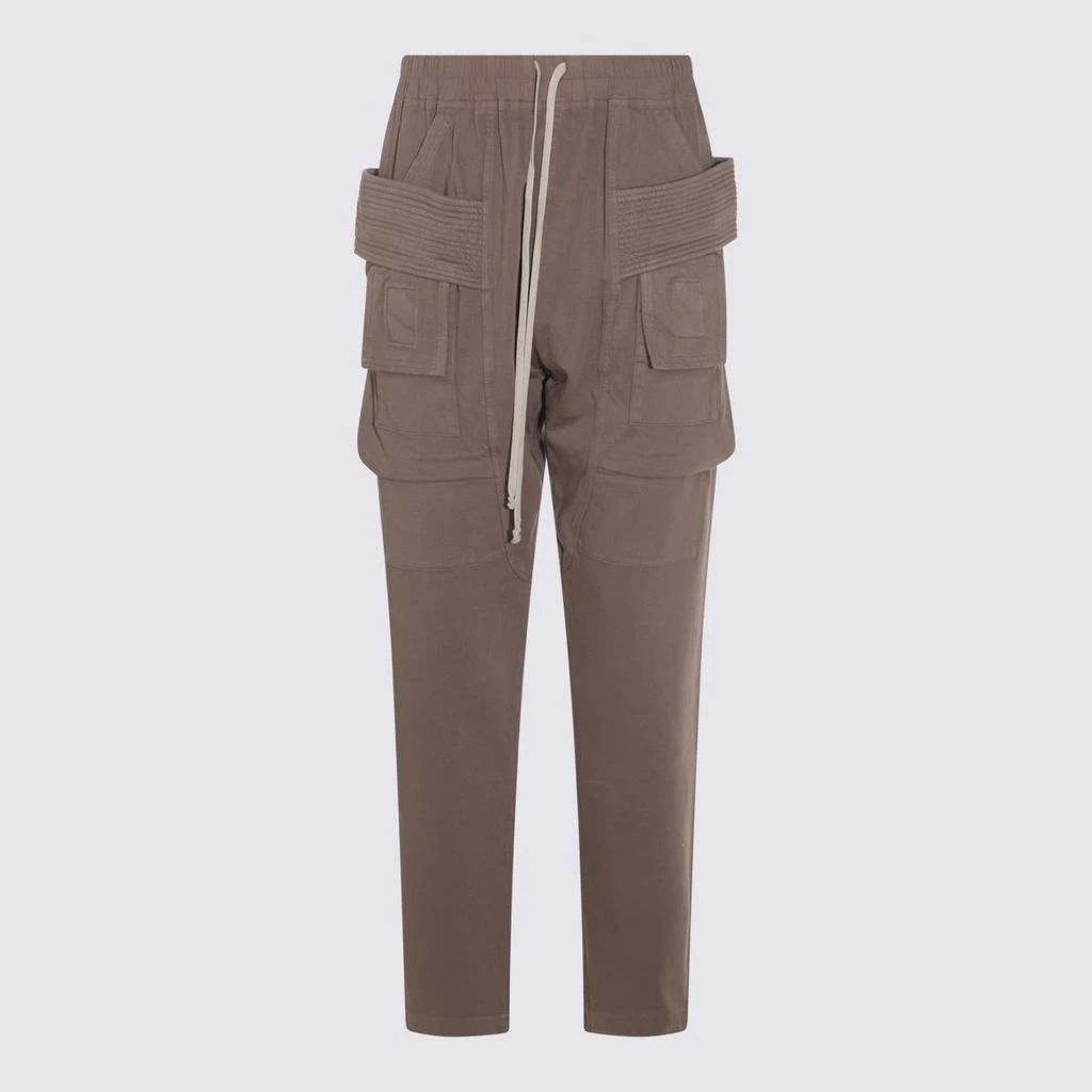 Rick Owens Rick Owens Drkshdw Breige Cretch Cargo Pamts 1