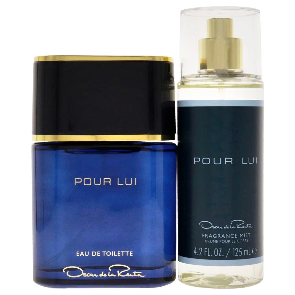 Oscar de la Renta Oscar Pour Lui by Oscar De La Renta for Men - 2 Pc Gift Set 3oz EDT Spray, 4.2oz Fragrance Mist 2